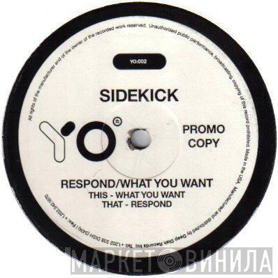 Sidekick - Respond / What You Want