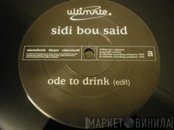 Sidi Bou Said - Ode To Drink