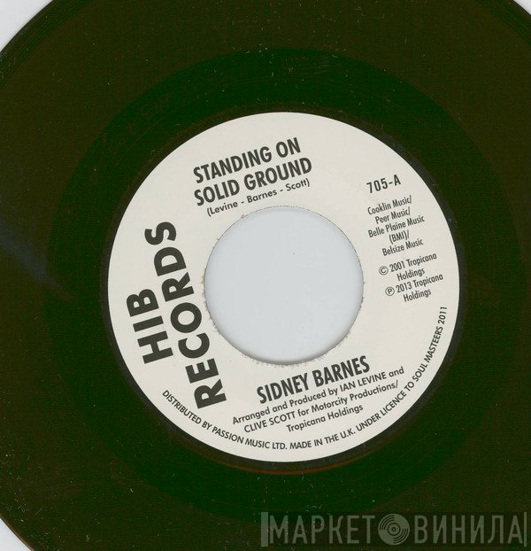 Sidney Barnes  - Standing On Solid Ground