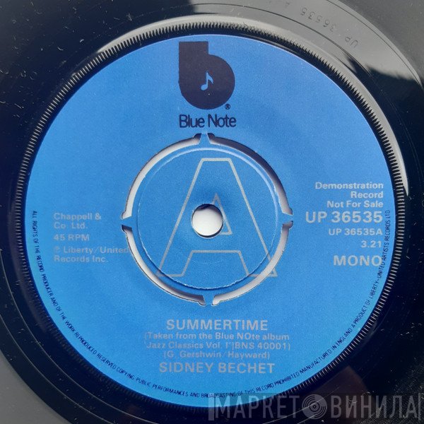Sidney Bechet  - Summertime