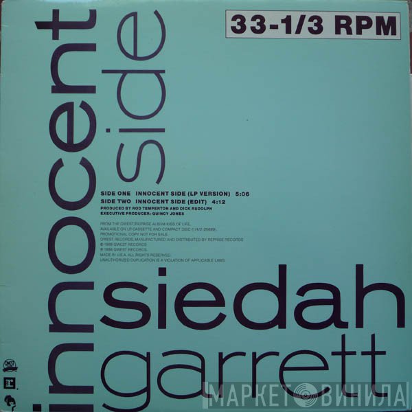 Siedah Garrett - Innocent Side