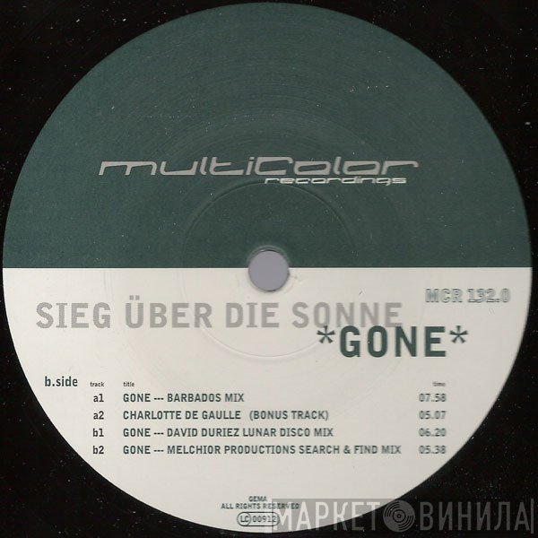 Sieg Über Die Sonne  - Gone