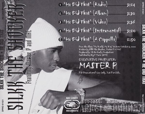 Silkk The Shocker Featuring Master P And Mac   - He Did That