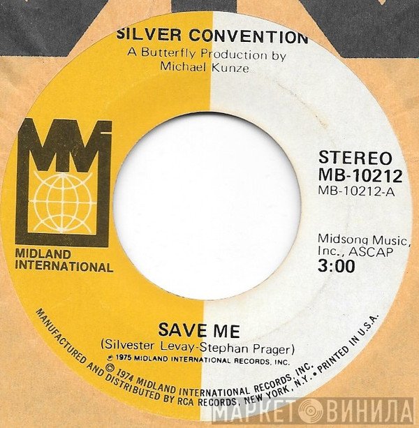 Silver Convention - Save Me