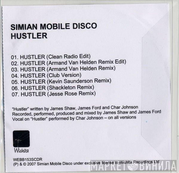 Simian Mobile Disco  - Hustler