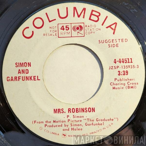 Simon & Garfunkel  - Mrs. Robinson