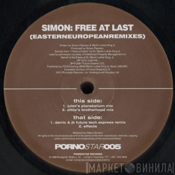 Simon - Free At Last (Eastern European Remixes)