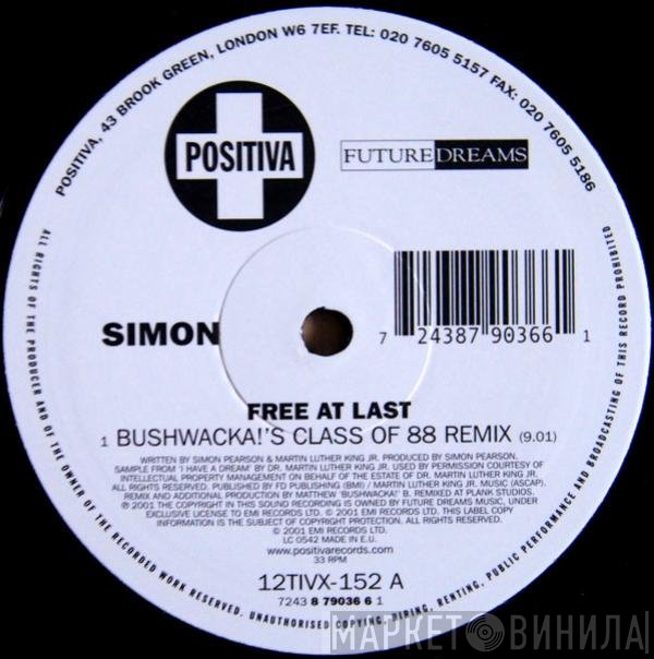 Simon - Free At Last (Remixes)