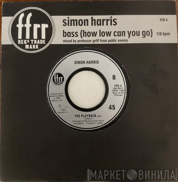 Simon Harris - Bass (How Low Can You Go)