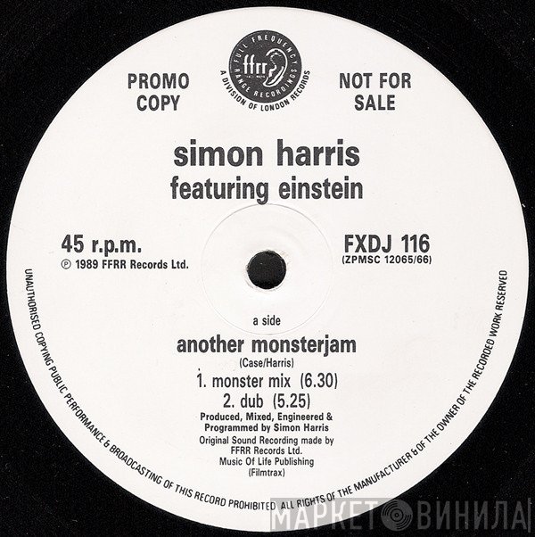 Simon Harris Featuring Einstein   - Another Monsterjam