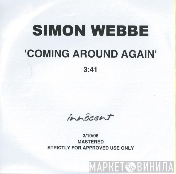 Simon Webbe - Coming Around Again