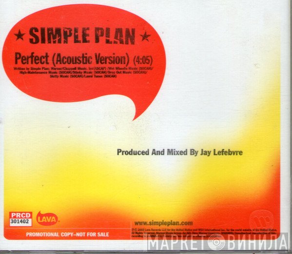 Simple Plan  - Perfect