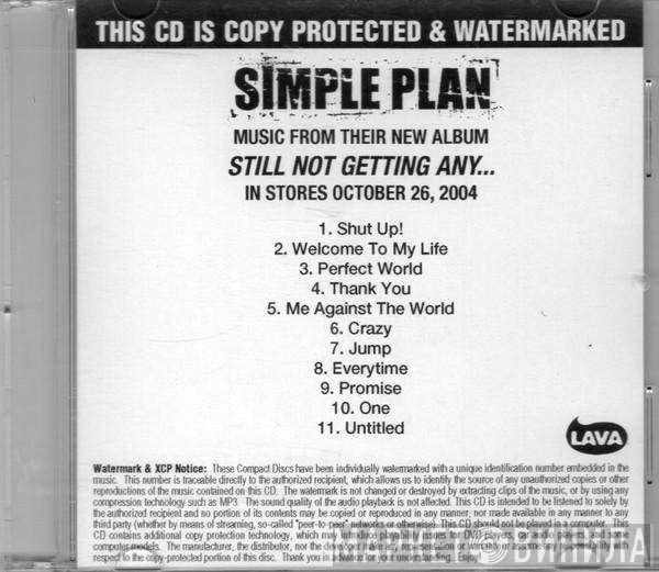 Simple Plan  - Still Not Getting Any...
