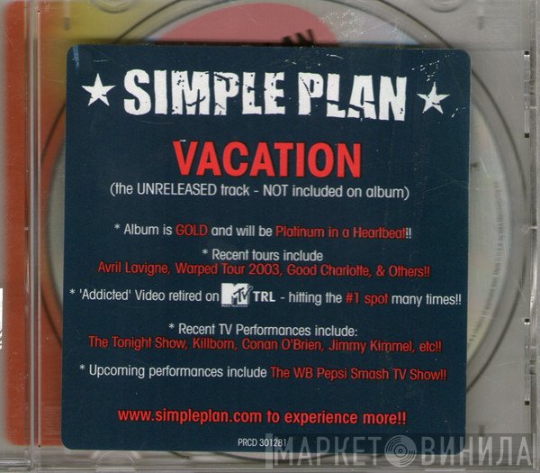 Simple Plan  - Vacation
