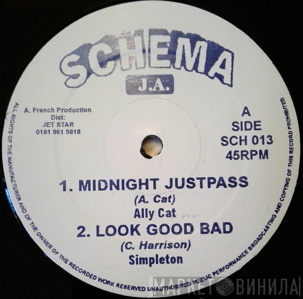 Simpleton, Alley Cat  - Midnight Justpass