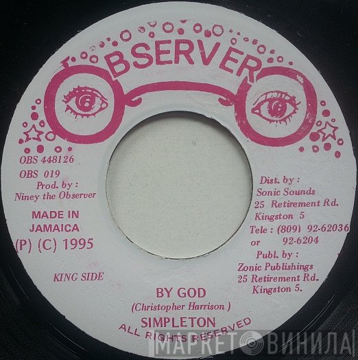 Simpleton - By God / Sample