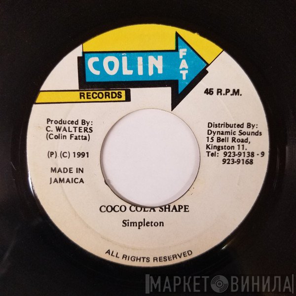 Simpleton  - Coco Cola Shape