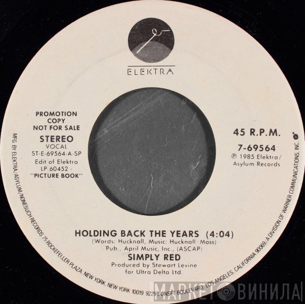 Simply Red - Holding Back The Years