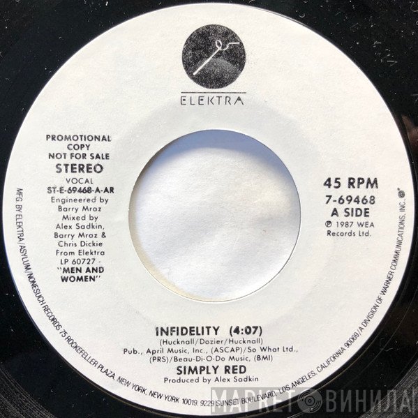Simply Red  - Infidelity