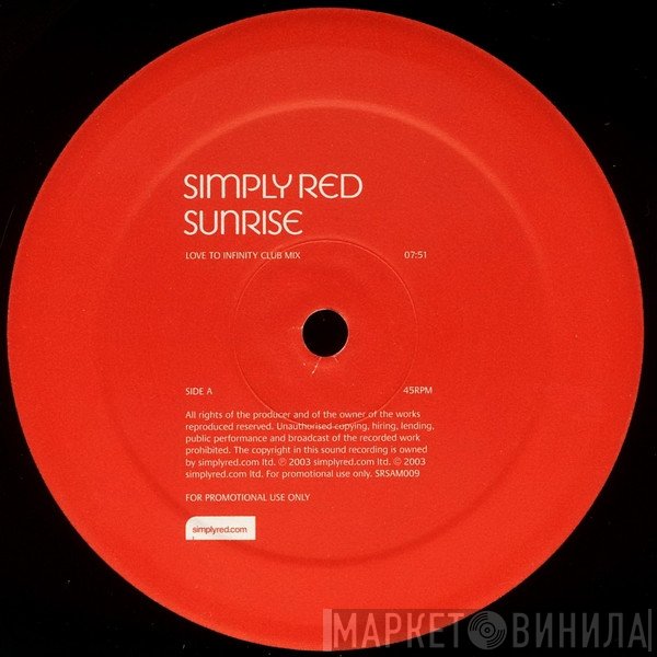 Simply Red - Sunrise