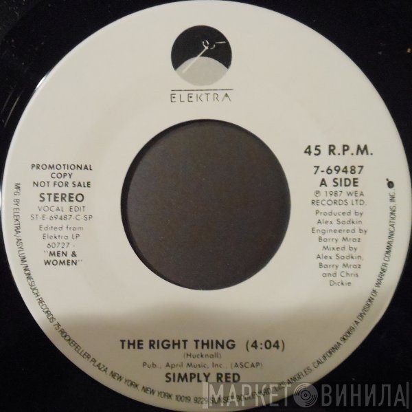 Simply Red - The Right Thing