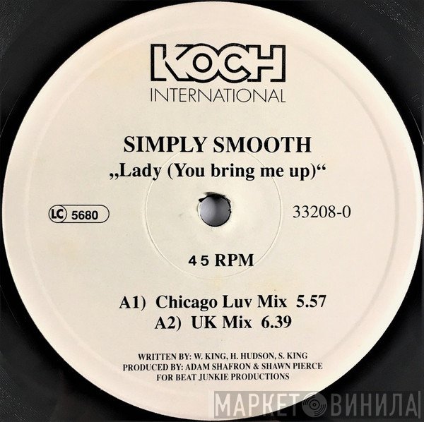 Simply Smooth - Lady (You Bring Me Up)