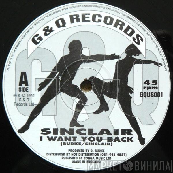 Sinclair - I Want You Back