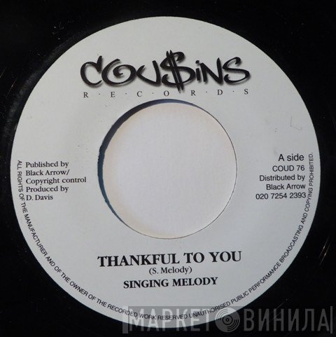 Singing Melody - Thankful To You