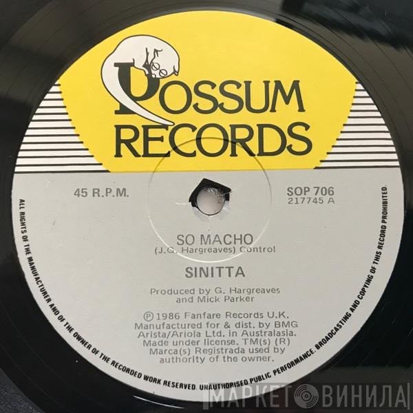 Sinitta  - So Macho