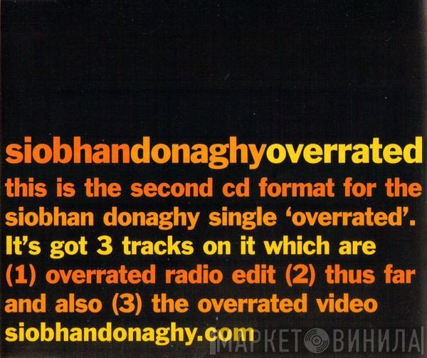 Siobhan Donaghy - Overrated