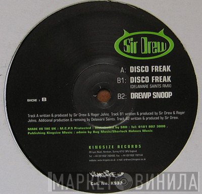 Sir Drew - Disco Freak