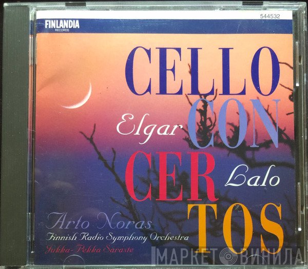 Sir Edward Elgar, Édouard Lalo / Arto Noras, Radion Sinfoniaorkesteri, Jukka-Pekka Saraste  - Cello Concertos