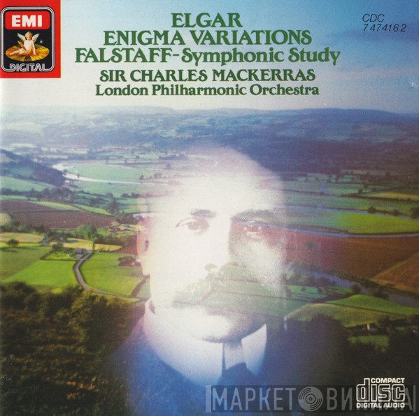 Sir Edward Elgar, The London Philharmonic Orchestra, Sir Charles Mackerras, David Bell  - Falstaff - Symphonic Study, Op. 68 / Variations On An Original Theme - Enigma, Op. 36