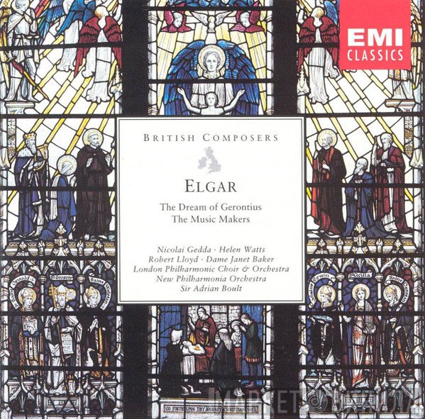 Sir Edward Elgar, Janet Baker, The London Philharmonic Orchestra, Sir Adrian Boult, Nicolai Gedda, New Philharmonia Orchestra, The London Philharmonic Choir, Helen Watts, Robert Lloyd  - The Dream Of Gerontius • The Music Makers