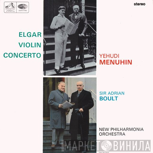 Sir Edward Elgar, Sir Adrian Boult, Yehudi Menuhin - Violin Concerto In B Minor, Op. 61