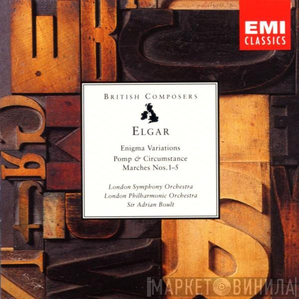 Sir Edward Elgar, The London Symphony Orchestra, The London Philharmonic Orchestra, Sir Adrian Boult - Enigma Variations • Pomp & Circumstance Marches Nos.1–5
