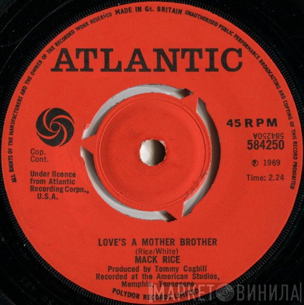 Sir Mack Rice - Love's A Mother Brother