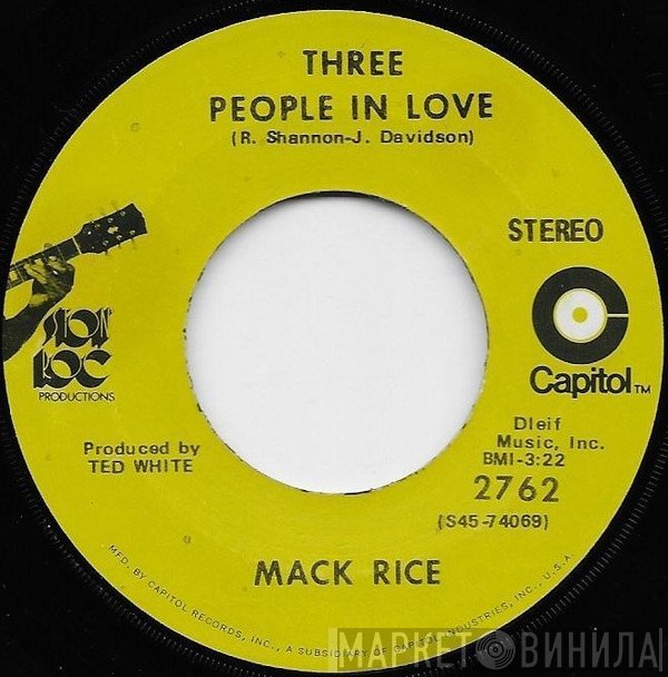 Sir Mack Rice  - Three People In Love