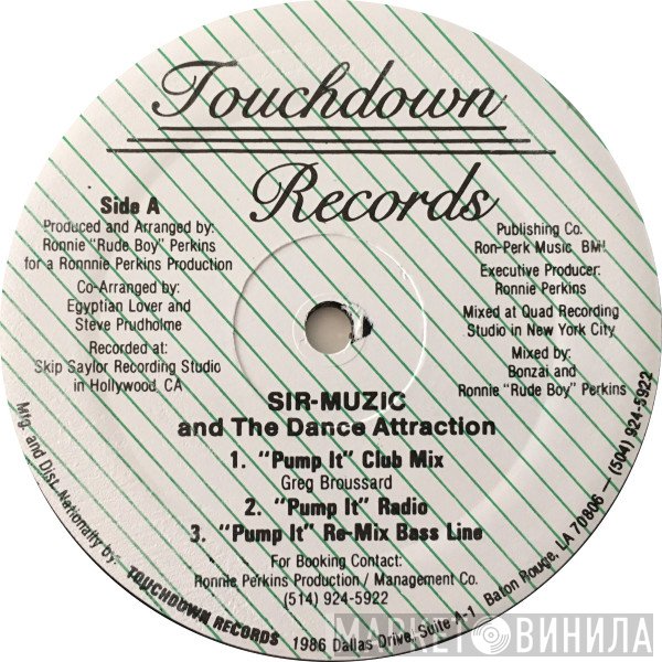 Sir-Muzic And The Dance Attraction - Pump It