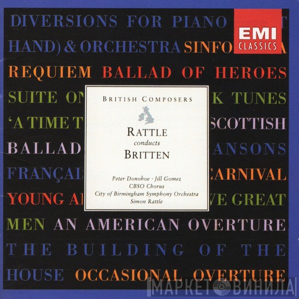 Sir Simon Rattle, Benjamin Britten  - Rattle Conducts Britten