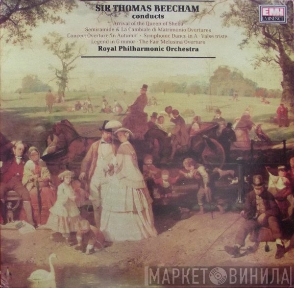 Sir Thomas Beecham, The Royal Philharmonic Orchestra, Georg Friedrich Händel, Gioacchino Rossini, Jean Sibelius, Edvard Grieg, Felix Mendelssohn-Bartholdy - Sir Thomas Beecham Conducts