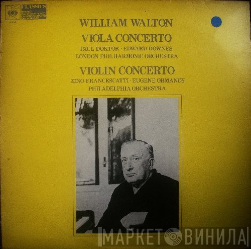 Sir William Walton, Paul Doktor, Zino Francescatti - Viola Concerto,Violin Concerto