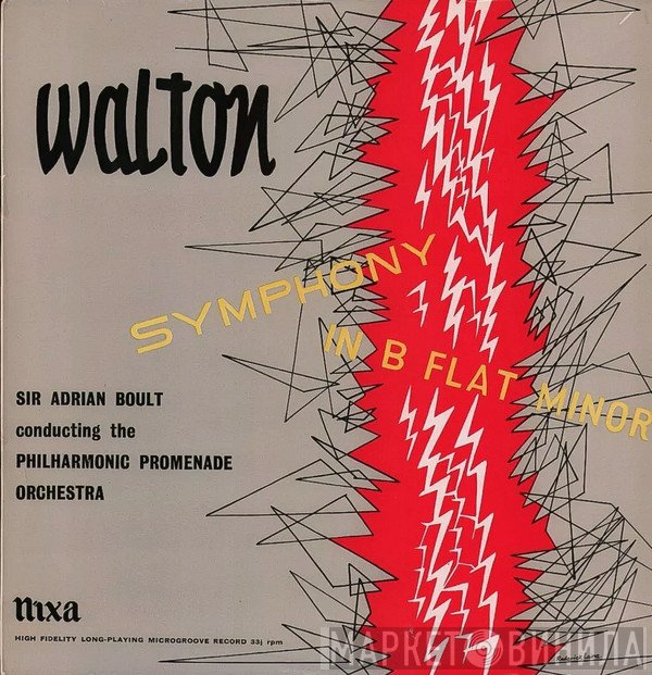 Sir William Walton, Sir Adrian Boult, The Philharmonic Promenade Orchestra - Symphony In B Flat Minor (1935)