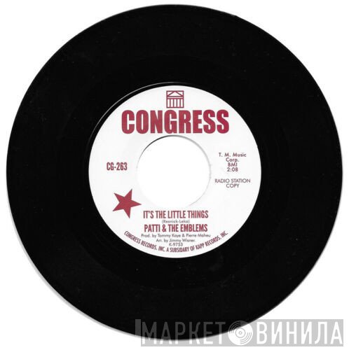Sissie Houston, Pattie & The Emblems - Bring Him Back / It's The Little Things
