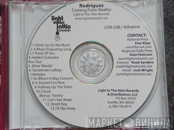 Sixto Rodriguez  - Coming From Reality