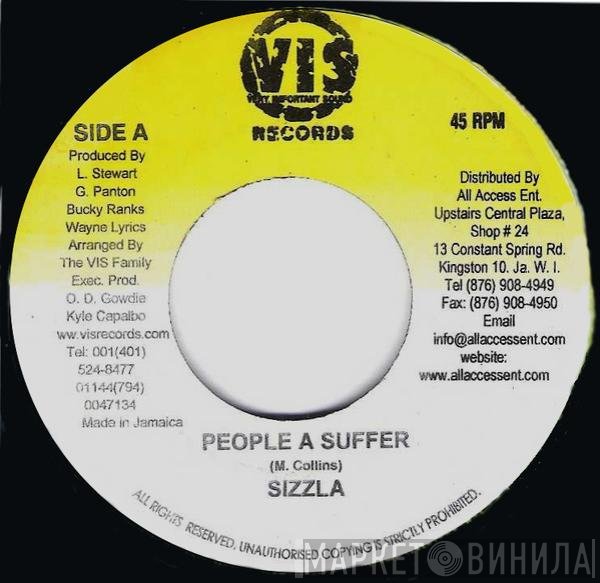 Sizzla, Ricky General - People A Suffer / World Cry