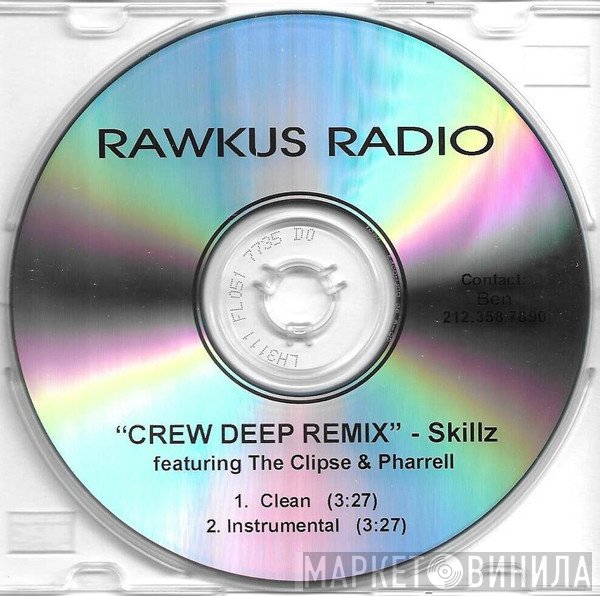 Skillz Featuring Clipse & Pharrell Williams  - Crew Deep (Remix)