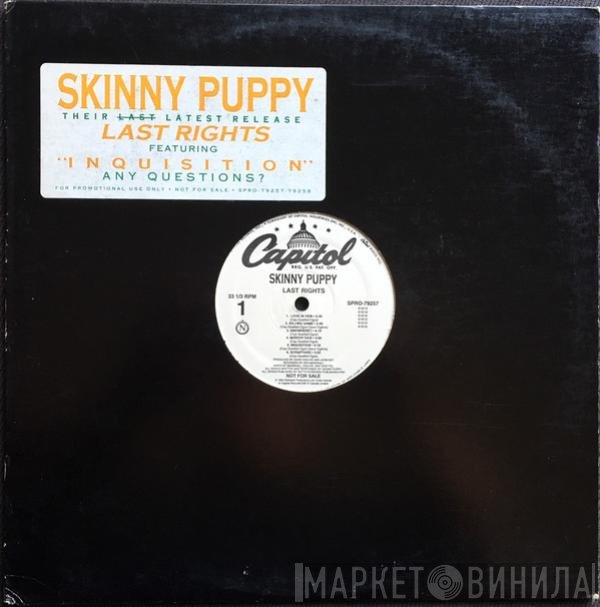 Skinny Puppy  - Last Rights