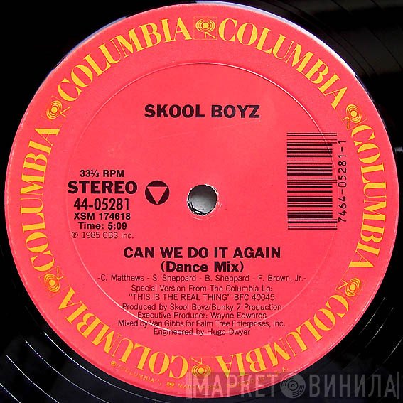 Skool Boyz - Can We Do It Again