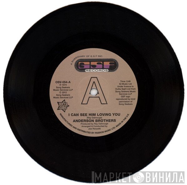 Skull Snaps, Anderson Brothers  - I Can See Him Loving You / It's A New Day